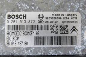 БЛОК УПРАВЛЕНИЯ ДВИГАТЕЛЕМ PEUGEOT 207