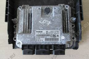 БЛОК УПРАВЛЕНИЯ ДВИГАТЕЛЕМ PEUGEOT 207