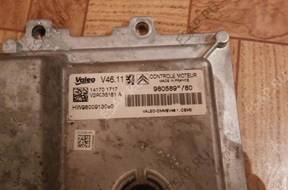 БЛОК УПРАВЛЕНИЯ ДВИГАТЕЛЕМ PEUGEOT 208 1.2 VTI 9805895780