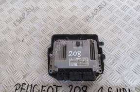 БЛОК УПРАВЛЕНИЯ ДВИГАТЕЛЕМ PEUGEOT 208 1.6 HDI