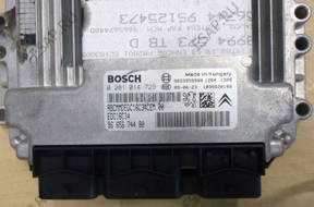 БЛОК УПРАВЛЕНИЯ ДВИГАТЕЛЕМ PEUGEOT 3008 1.6 HDI 0281014729