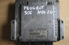 БЛОК УПРАВЛЕНИЯ ДВИГАТЕЛЕМ Peugeot 306 2.0 HDI 0281010592