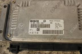БЛОК УПРАВЛЕНИЯ ДВИГАТЕЛЕМ Peugeot 306 LIFT 1.6 0261206160