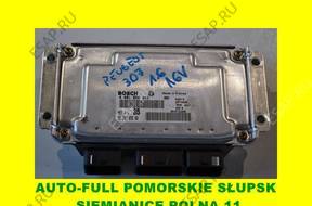 БЛОК УПРАВЛЕНИЯ ДВИГАТЕЛЕМ PEUGEOT 307 0261206943