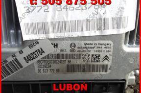 БЛОК УПРАВЛЕНИЯ ДВИГАТЕЛЕМ PEUGEOT 307 1,6 HDI LIFT 07 LUBO
