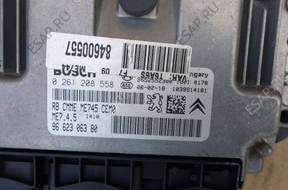БЛОК УПРАВЛЕНИЯ ДВИГАТЕЛЕМ PEUGEOT 307 1.6 16V БЕНЗИН ME745