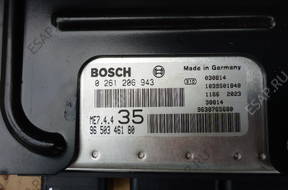 БЛОК УПРАВЛЕНИЯ ДВИГАТЕЛЕМ PEUGEOT 307 1.6 16V ME7.4.4 BOSCH