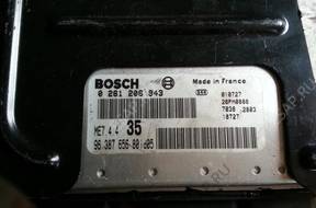БЛОК УПРАВЛЕНИЯ   ДВИГАТЕЛЕМ PEUGEOT 307 1.6 BOSCH