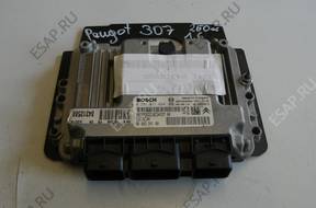 БЛОК УПРАВЛЕНИЯ ДВИГАТЕЛЕМ PEUGEOT 307 1.6 HDI 9660324180