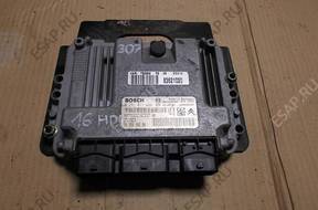 БЛОК УПРАВЛЕНИЯ   ДВИГАТЕЛЕМ PEUGEOT 307 1.6 HDI