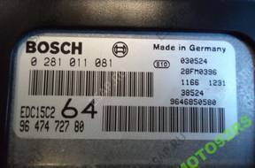 БЛОК УПРАВЛЕНИЯ   ДВИГАТЕЛЕМ Peugeot 307 2.0 HDI 110