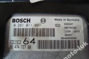 БЛОК УПРАВЛЕНИЯ ДВИГАТЕЛЕМ Peugeot 307 SW 01-2007 год 2.0 HDI