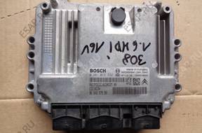 БЛОК УПРАВЛЕНИЯ ДВИГАТЕЛЕМ PEUGEOT 308 1,6 HDI 9664257580