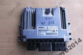 БЛОК УПРАВЛЕНИЯ ДВИГАТЕЛЕМ PEUGEOT 308 1.4 16V 9666235880