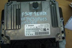 БЛОК УПРАВЛЕНИЯ ДВИГАТЕЛЕМ PEUGEOT 308 1.6 HDI 0281018228