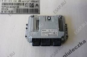 БЛОК УПРАВЛЕНИЯ ДВИГАТЕЛЕМ Peugeot 308 1.6 HDI 2008 год