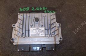 БЛОК УПРАВЛЕНИЯ ДВИГАТЕЛЕМ Peugeot 308 2,0 HDI 136KM
