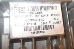 БЛОК УПРАВЛЕНИЯ ДВИГАТЕЛЕМ Peugeot 308 2,0 HDI 136KM