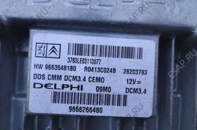 БЛОК УПРАВЛЕНИЯ ДВИГАТЕЛЕМ Peugeot 308 2.0 HDI    9666266480