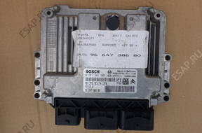 БЛОК УПРАВЛЕНИЯ ДВИГАТЕЛЕМ PEUGEOT 308 9664738680 MEV17.4