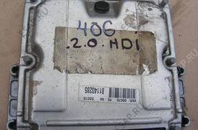 БЛОК УПРАВЛЕНИЯ   ДВИГАТЕЛЕМ peugeot 406 2,0 hdi