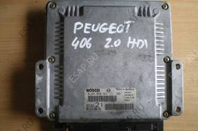 БЛОК УПРАВЛЕНИЯ ДВИГАТЕЛЕМ Peugeot 406 2.0 HDI 0281010363