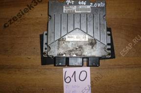 БЛОК УПРАВЛЕНИЯ ДВИГАТЕЛЕМ PEUGEOT 406 2.0 HDI 5WS40024F-T