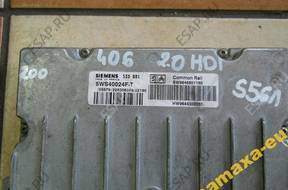 БЛОК УПРАВЛЕНИЯ ДВИГАТЕЛЕМ PEUGEOT 406 2.0 HDI 5WS40024F-T