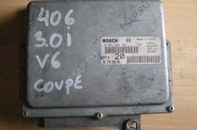 БЛОК УПРАВЛЕНИЯ ДВИГАТЕЛЕМ Peugeot 406 3.0 V6 0261204407
