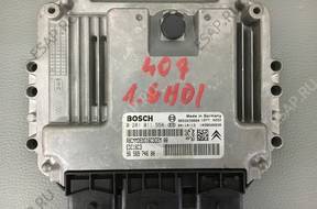 БЛОК УПРАВЛЕНИЯ ДВИГАТЕЛЕМ PEUGEOT 407 1.6 HDi 0281011558