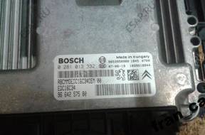 БЛОК УПРАВЛЕНИЯ ДВИГАТЕЛЕМ  Peugeot 407 1.6 HDI FAP 110 KM