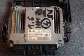 БЛОК УПРАВЛЕНИЯ ДВИГАТЕЛЕМ PEUGEOT 407 1.6HDI 0281011558