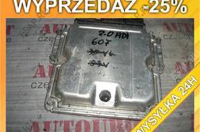 БЛОК УПРАВЛЕНИЯ ДВИГАТЕЛЕМ PEUGEOT 607 2.0 HDI