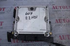 БЛОК УПРАВЛЕНИЯ ДВИГАТЕЛЕМ PEUGEOT 607 2.2 HDI