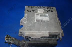 БЛОК УПРАВЛЕНИЯ ДВИГАТЕЛЕМ PEUGEOT 806 ULYSSE 2.0 9623038780