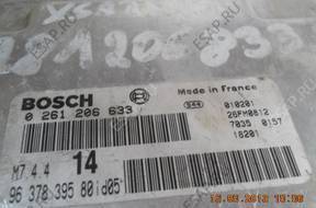БЛОК УПРАВЛЕНИЯ ДВИГАТЕЛЕМ PEUGEOT CITROEN 0261206633