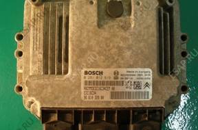 БЛОК УПРАВЛЕНИЯ ДВИГАТЕЛЕМ PEUGEOT CITROEN 1.6HDI 0281012619