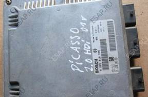 БЛОК УПРАВЛЕНИЯ   ДВИГАТЕЛЕМ Picasso 1.0 HDI 2001 год