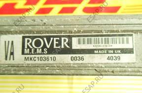 БЛОК УПРАВЛЕНИЯ ДВИГАТЕЛЕМ POLONEZ ROVER 1.4  MKC103610