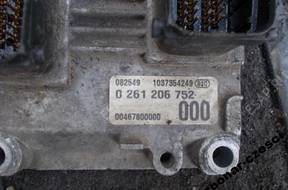 БЛОК УПРАВЛЕНИЯ ДВИГАТЕЛЕМ PUNTO II 1.2 16V  0261206752
