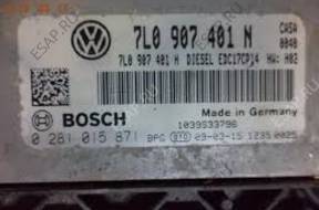 БЛОК УПРАВЛЕНИЯ   ДВИГАТЕЛЕМ Q7 TOUAREG 7L0907401N