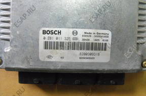 БЛОК УПРАВЛЕНИЯ   ДВИГАТЕЛЕМ Renault 0281011325