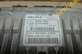 БЛОК УПРАВЛЕНИЯ ДВИГАТЕЛЕМ RENAULT 1.5 DCI 8200911560