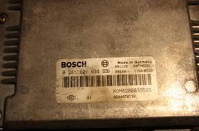 БЛОК УПРАВЛЕНИЯ ДВИГАТЕЛЕМ RENAULT 1.9 DCI 0281001934