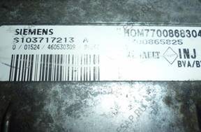 БЛОК УПРАВЛЕНИЯ ДВИГАТЕЛЕМ RENAULT 2.0 HOM7700868304