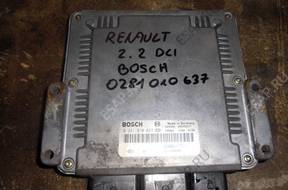 БЛОК УПРАВЛЕНИЯ   ДВИГАТЕЛЕМ RENAULT 2.2DCI BOSCH