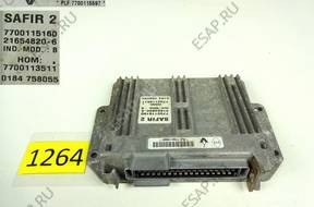 БЛОК УПРАВЛЕНИЯ ДВИГАТЕЛЕМ RENAULT CLIO 2 II 1.2 7700115597