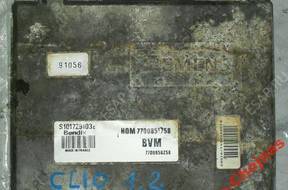 БЛОК УПРАВЛЕНИЯ   ДВИГАТЕЛЕМ RENAULT CLIO I 1,2