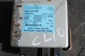 БЛОК УПРАВЛЕНИЯ ДВИГАТЕЛЕМ RENAULT CLIO II 8200061924 GARWO