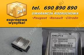 БЛОК УПРАВЛЕНИЯ  ДВИГАТЕЛЕМ  RENAULT CLIO III 1.5 DC